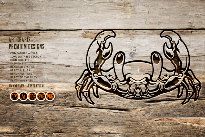 silhouette-cute-crab-svg-clipart