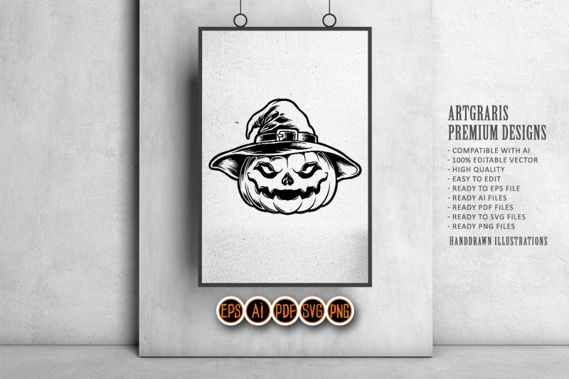 happy-halloween-witch-hat-pumpkin-svg