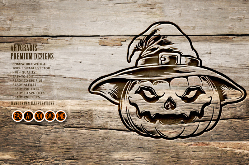 happy-halloween-witch-hat-pumpkin-svg