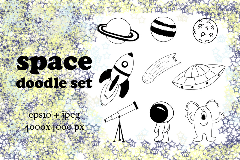space-doodle-set