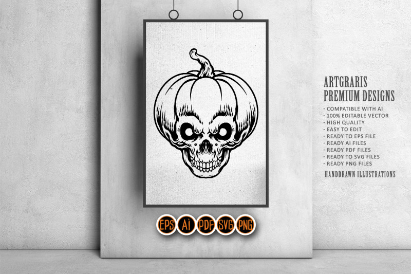 halloween-silhouette-pumpkin-skull-svg-clipart