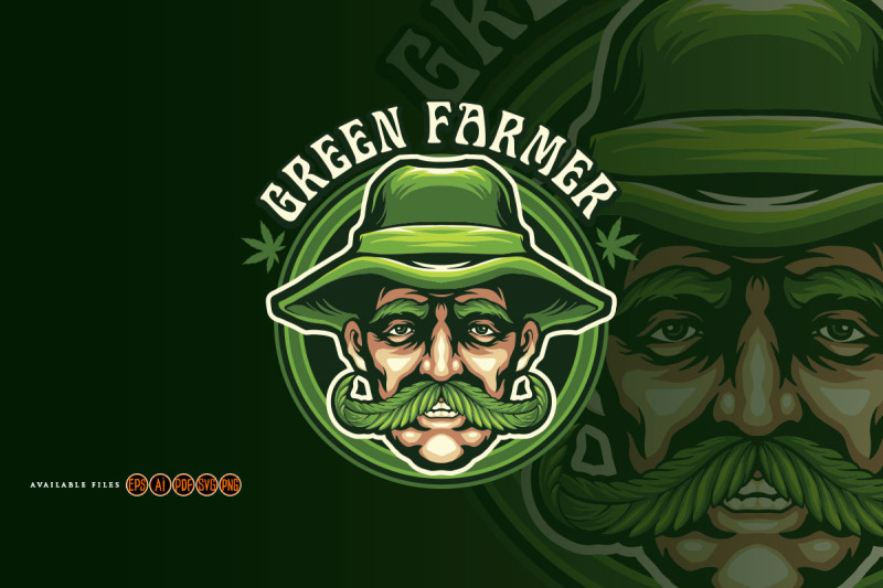 green-weed-farmer-cannabis-mascot