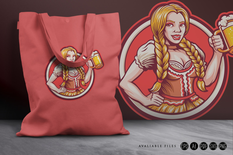 beer-girl-logo-mascot