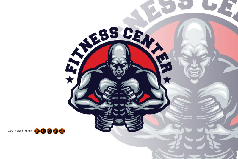 fitness-center-mascot