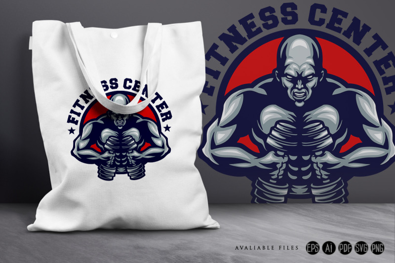 fitness-center-mascot