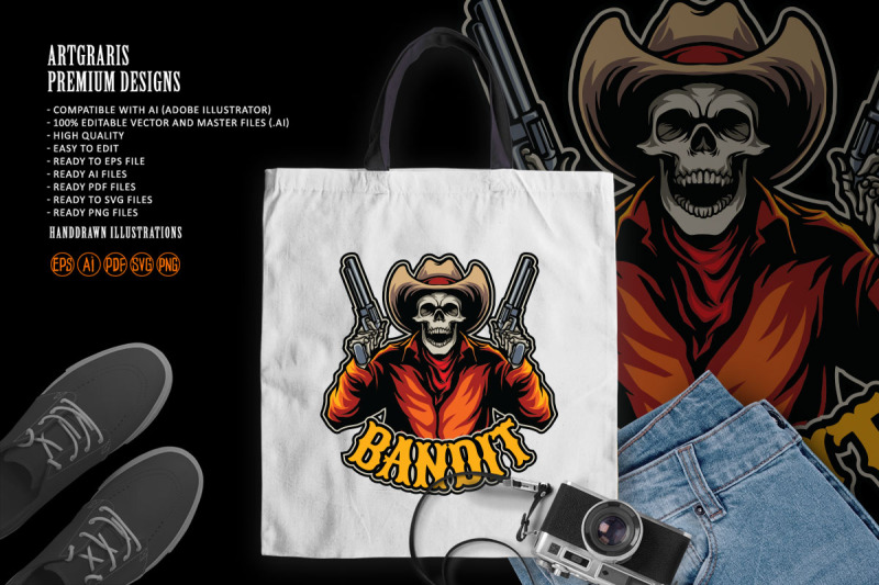 the-bandit-skull