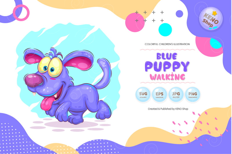 blue-puppy-walking