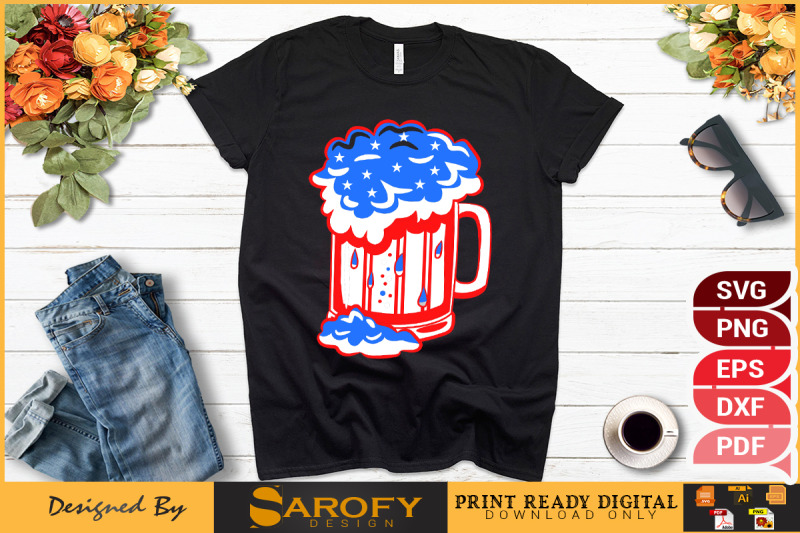 beer-glass-vector-with-american-flag-4th-july-design-sublimation