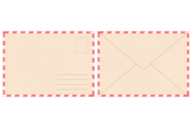 blank-retro-postal-envelope-old-vintage-air-mail-letter-craft-paper