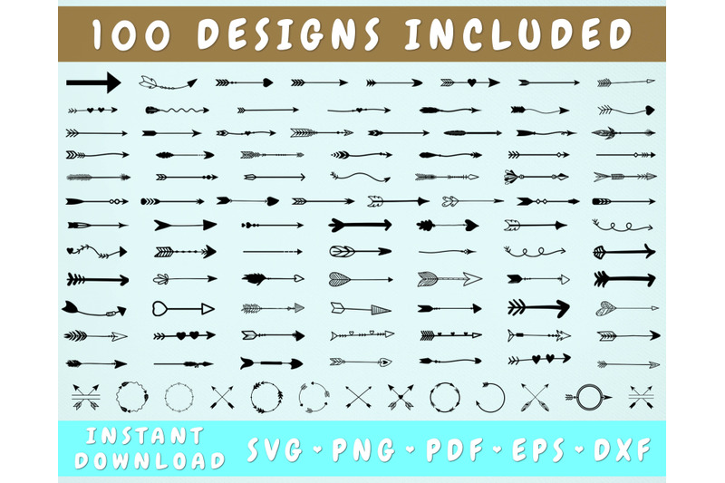 100-arrow-svg-bundle-arrow-cut-files