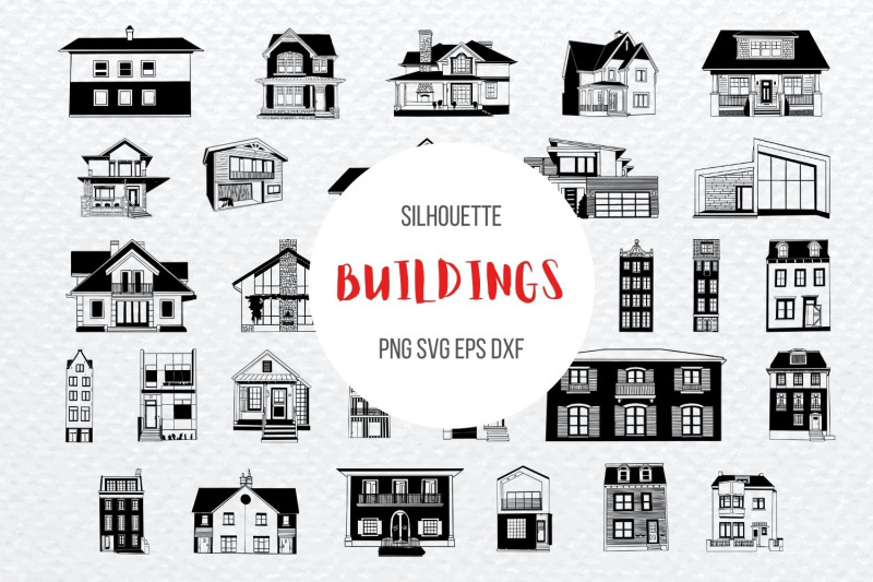 buildings-silhouette-bundle
