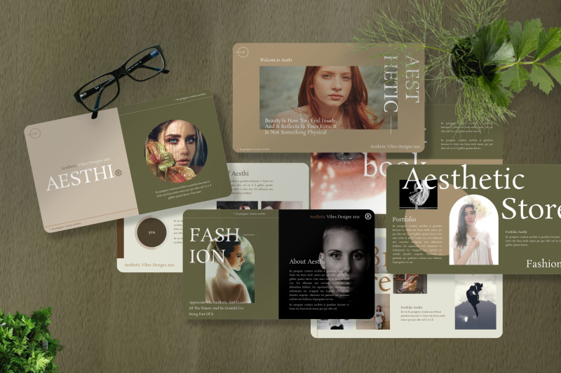 aesthi-aesthetic-powerpoint-template