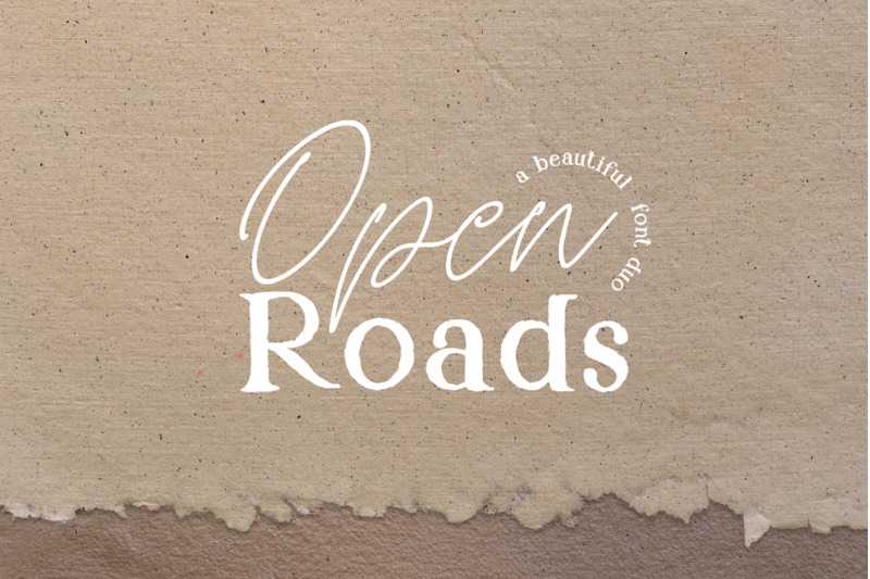 open-roads-font-duo