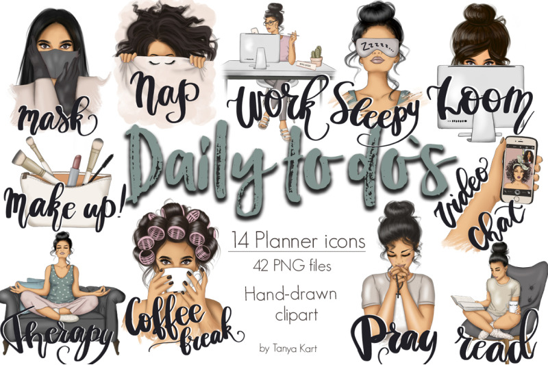 daily-to-do-039-s-planner-icons