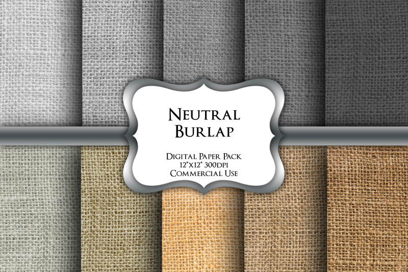 neutral-burlap-digital-paper-pack