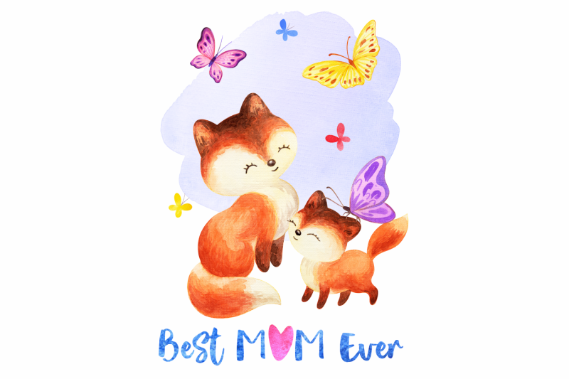 best-mom-ever-mother-039-s-day-design-with-fox