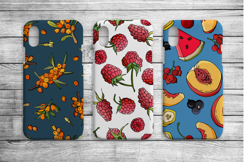 fruits-and-berries-patterns