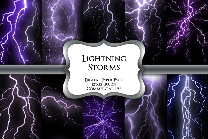 lightning-storms-digital-paper-pack