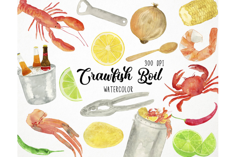 watercolor-crawfish-boil-clipart