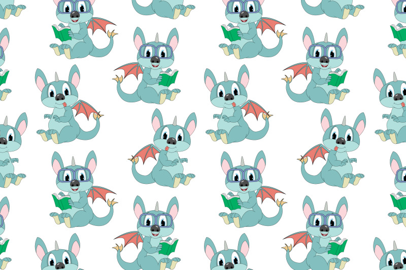 cute-dragon-animal-cartoon-pattern