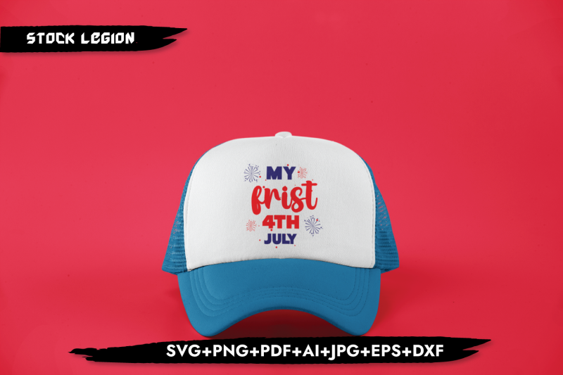 my-first-4th-july-svg