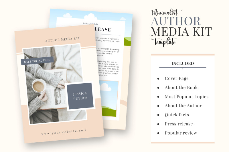 minimalist-author-media-kit