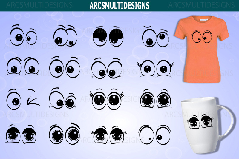 cartoon-eyes-vector-bundle