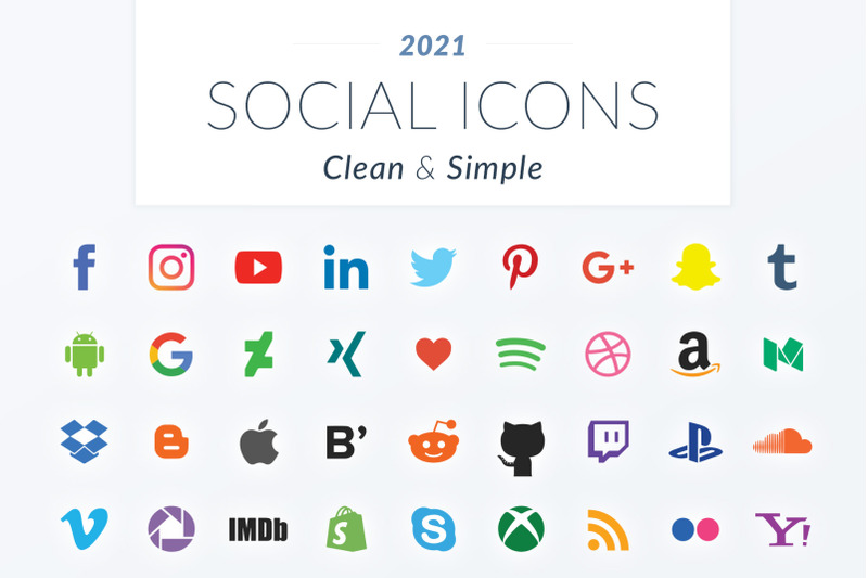 2021-clean-amp-simple-social-icons