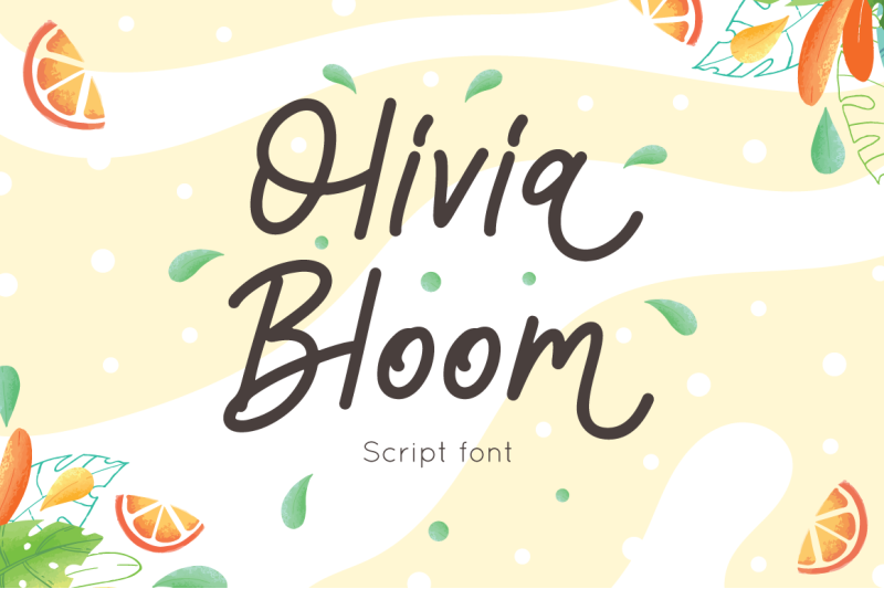 olivia-bloom-summer-font