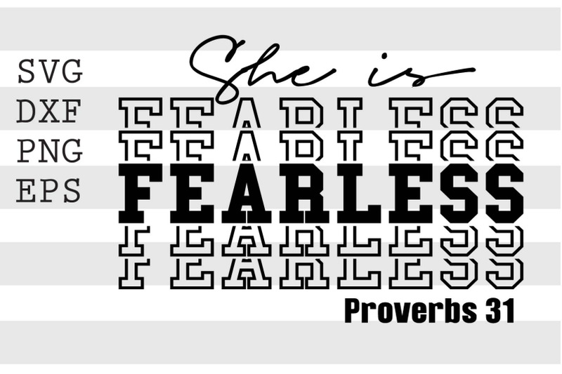 she-is-fearless-svg