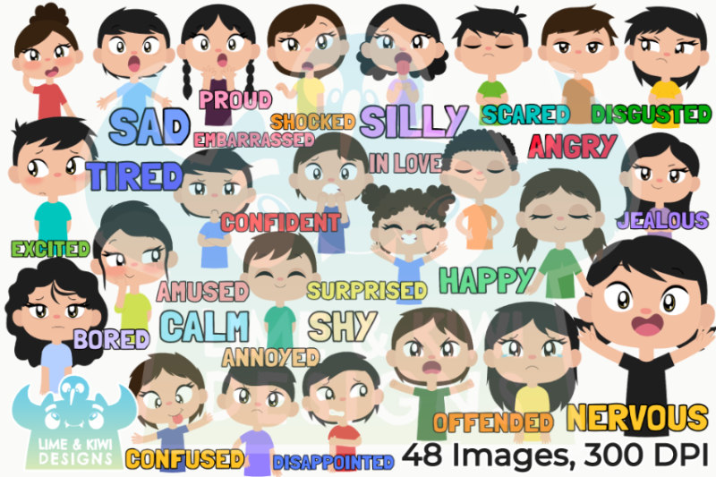 asian-kids-emotions-clipart-lime-and-kiwi-designs