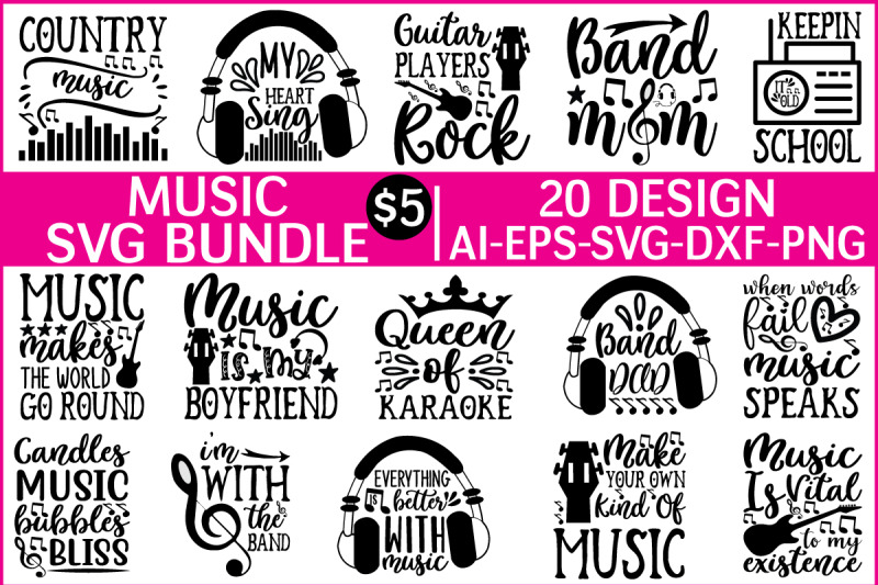 music-svg-bundle-vol-3