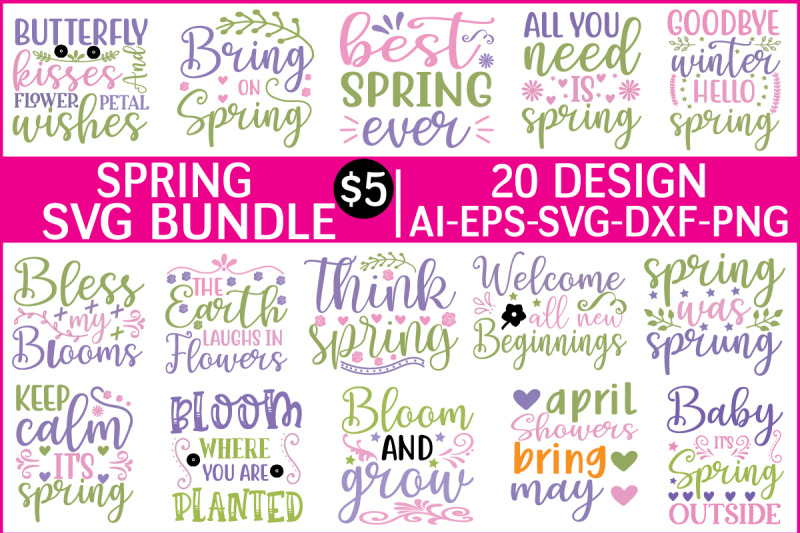 spring-svg-bundle-vol-1