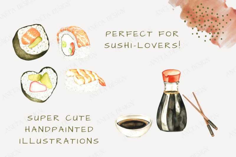 watercolor-japanese-food-clipart-sushi-asian-food