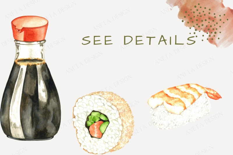 watercolor-japanese-food-clipart-sushi-asian-food