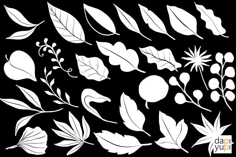 floral-clipart-leaves-clipart