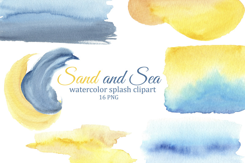 watercolor-splashes-and-brush-strokes-sea-and-sand-background-and-tex