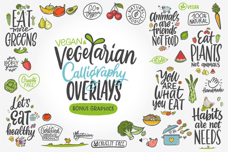 vegan-amp-vegetarian-calligraphy-amp-graphics