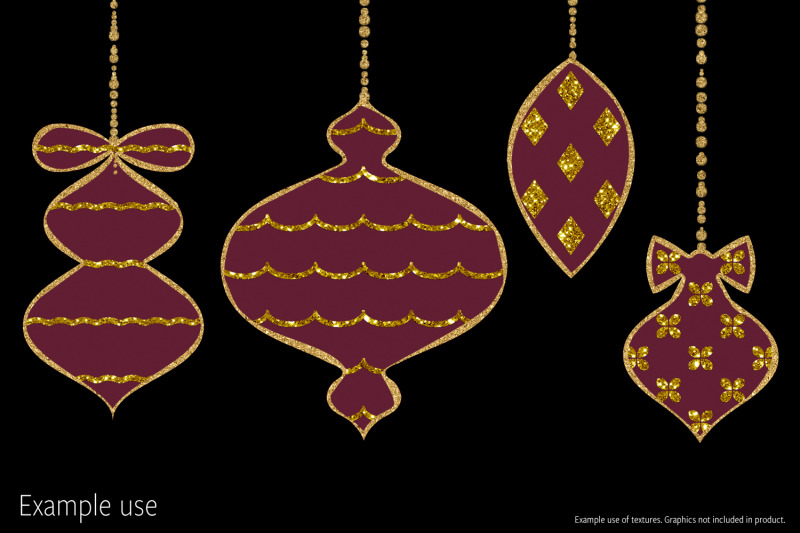 burgundy-and-gold-glitter-patterns