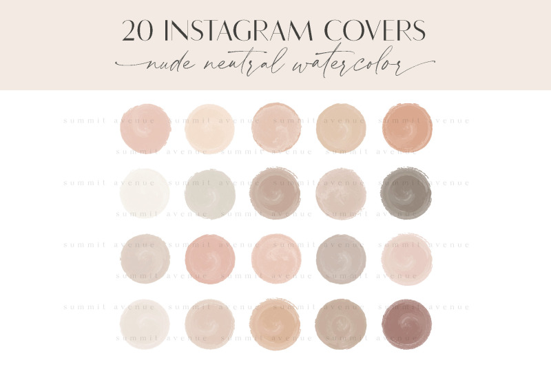 neutral-nude-painted-instagram-highlight-cover-icons
