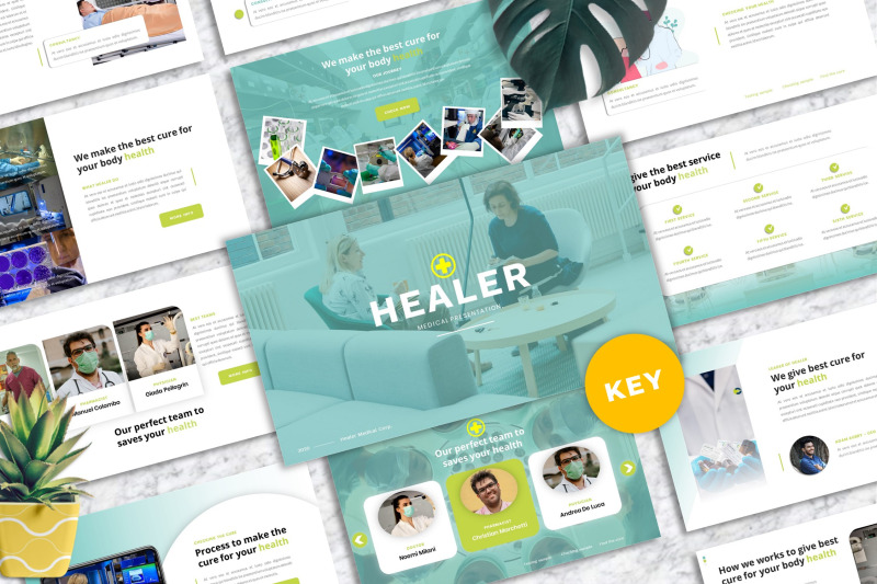 healer-medicine-keynote-template