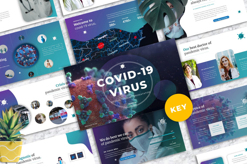 covid-19-virus-medical-keynote-template