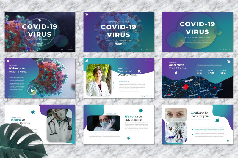 covid-19-virus-medical-keynote-template