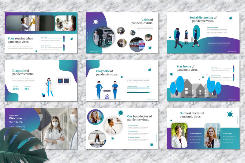 covid-19-virus-medical-keynote-template