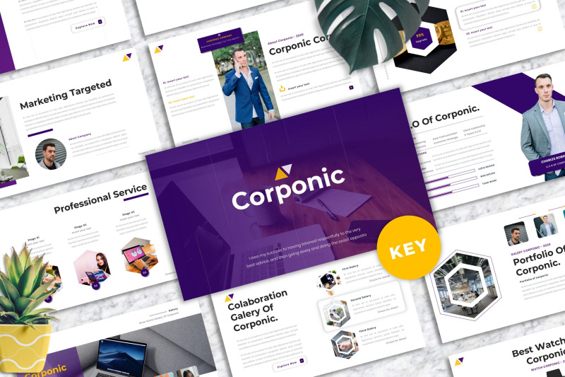 corponic-business-keynote-template