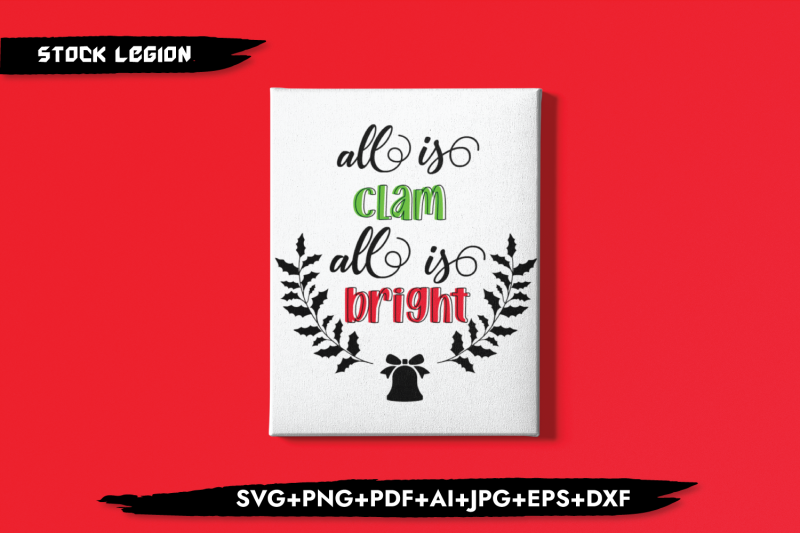 all-is-clam-all-is-bright-svg