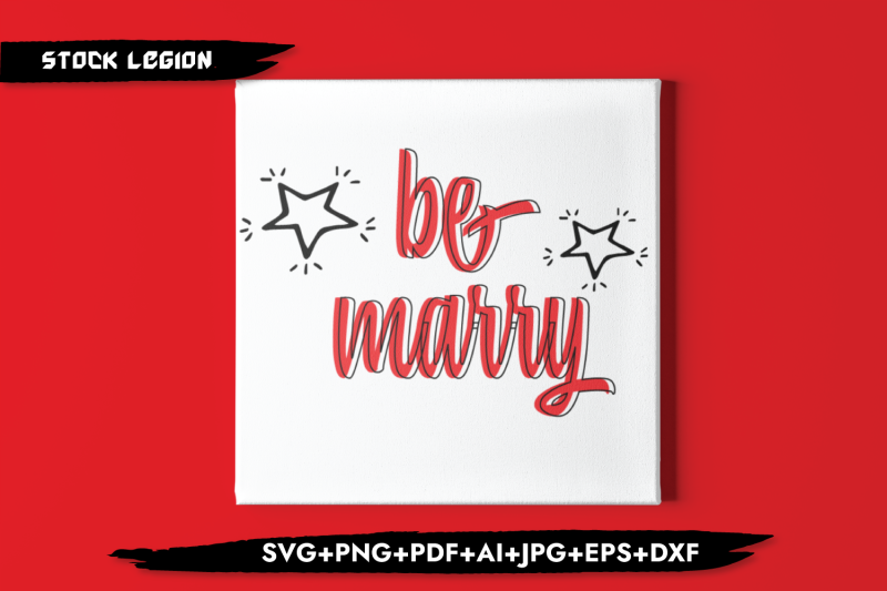 be-merry-svg