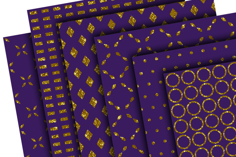 purple-and-gold-glitter-patterns