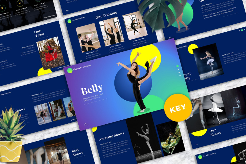 belly-ballet-keynote-template