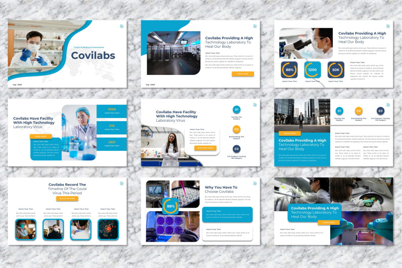 covilabs-covid-medical-keynote-template